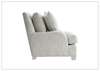 Rollins Fabric Chair | Shaped Track Arm | Throw Pillow | Bernhardt