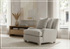 Rollins Fabric Chair | Shaped Track Arm | Throw Pillow | Bernhardt - Jennihome