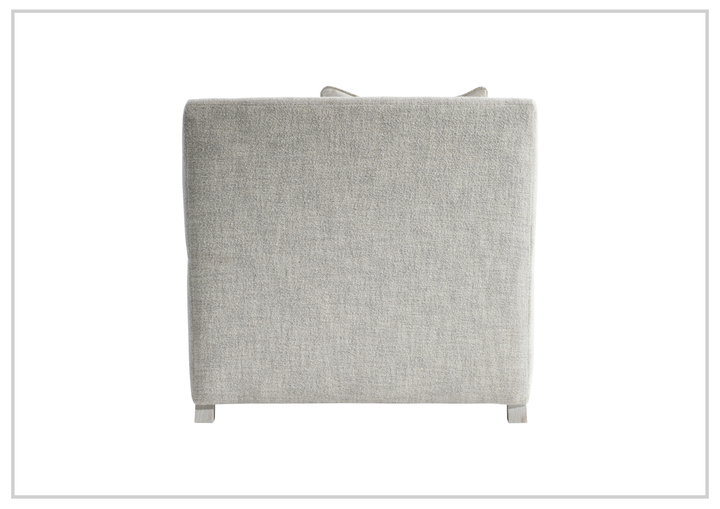 Rollins Fabric Chair | Shaped Track Arm | Throw Pillow | Bernhardt - Jennihome