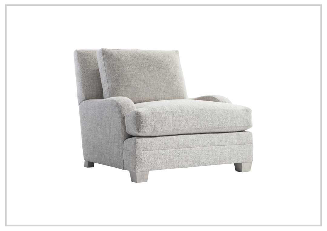 Rollins Fabric Chair | Shaped Track Arm | Throw Pillow | Bernhardt - Jennihome