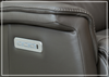 Fjords Rome Leather Power Recliner with Motorized Controls