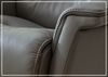 Fjords Rome Leather Power Recliner with Motorized Controls