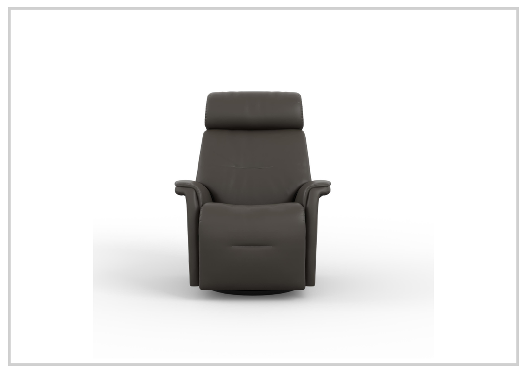 Fjords Rome Leather Power Recliner with Motorized Controls