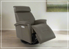 Fjords Rome Leather Power Recliner with Motorized Controls
