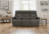 Fjords Rome Motorized 3-Seater Leather Sofa with Wall-Saver Design-Jennihome
