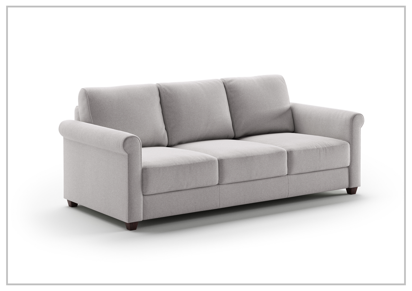 Luonto Rosalind Fabric Sofa Sleeper with Under-Seat Storage