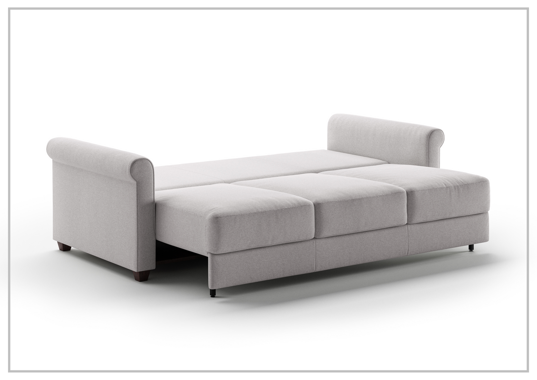 Luonto Rosalind Fabric Sofa Sleeper with Under-Seat Storage