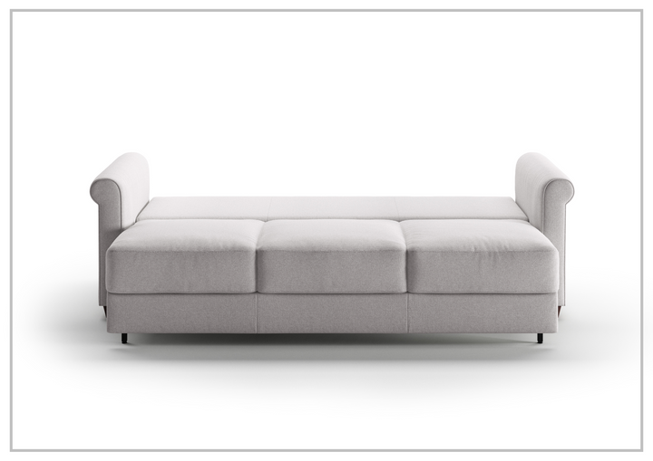 Luonto Rosalind Fabric Sofa Sleeper with Under-Seat Storage