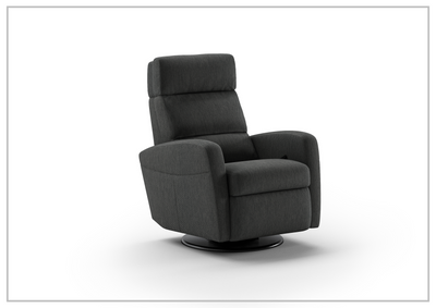 Luonto Sloped Fabric Recliner Chair with Adjustable Headrest