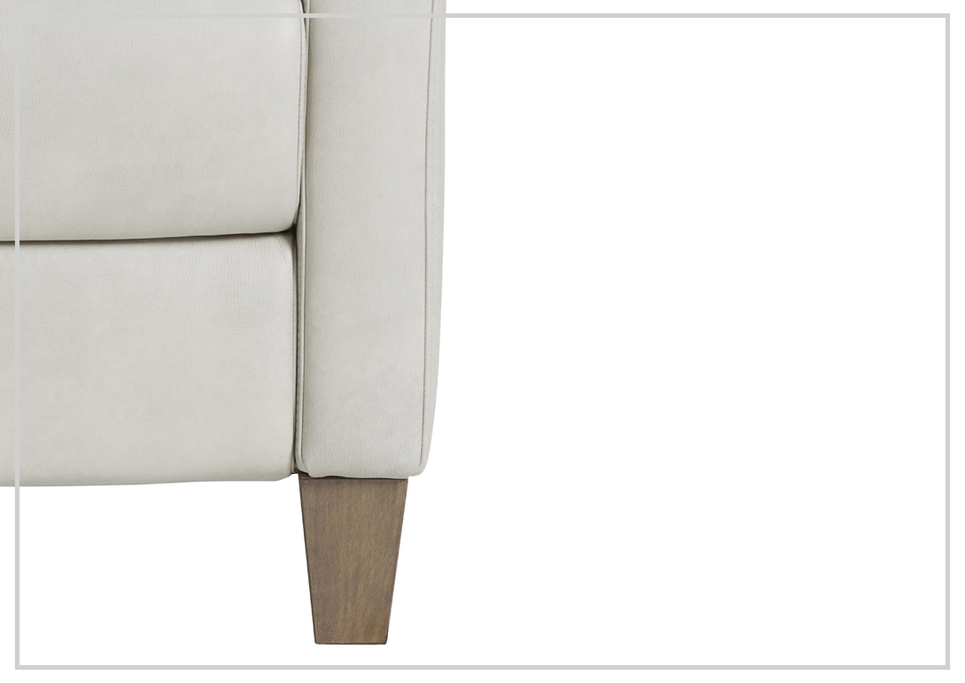 Weller Leather Power Motion Chair | Bustle Back | USB Charging | Bernhardt-Jennihome