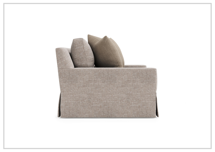 Sutton Fabric Loveseat | Low Track Arms & Box-Edge Back | Bernhardt-Jennihome
