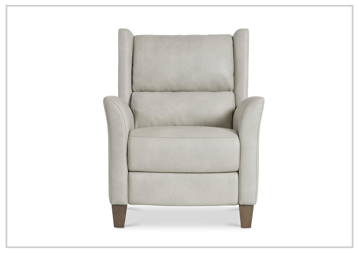 Weller Leather Power Motion Chair | Bustle Back | USB Charging | Bernhardt-Jennihome