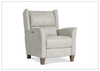Weller Leather Power Motion Chair | Bustle Back | USB Charging | Bernhardt-Jennihome