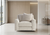 Gabi Fabric Swivel Chair | Oversized Arms & Deep Seat | Bernhardt-Jennihome