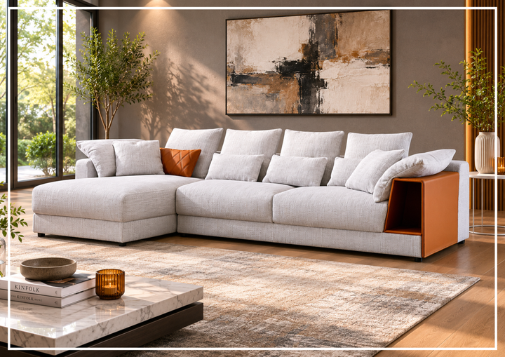 Savelle Modular Sectional Sofa | With Chaise | Gio Italia-jennihome