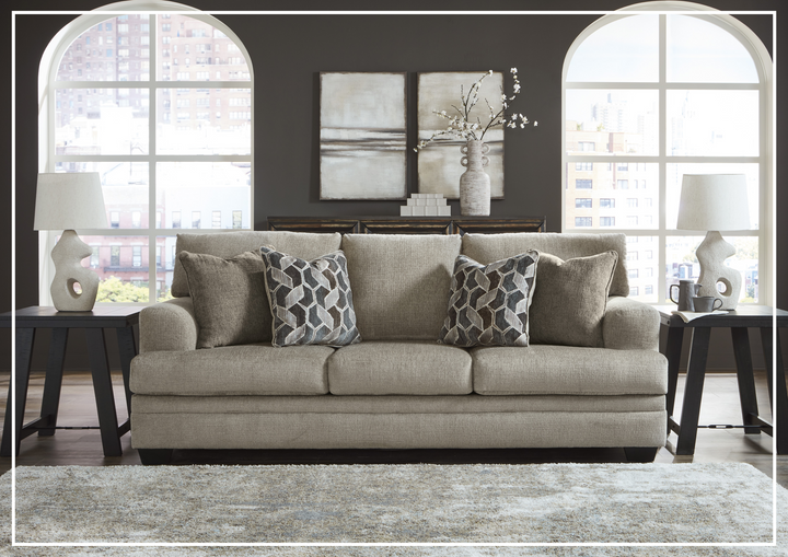 Seabrook 3-Seater Queen Sofa Sleeper in Two Taupe Finishes