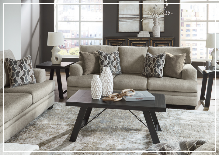 Seabrook 3-Seater Queen Sofa Sleeper in Two Taupe Finishes