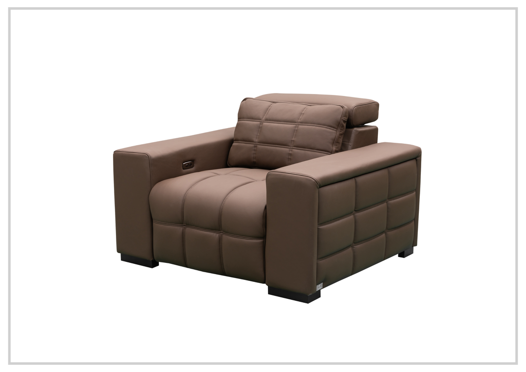 Orlano Leather Chair | Power Reclining | Sinuous Springs Seats | Klaussner - Jennihome