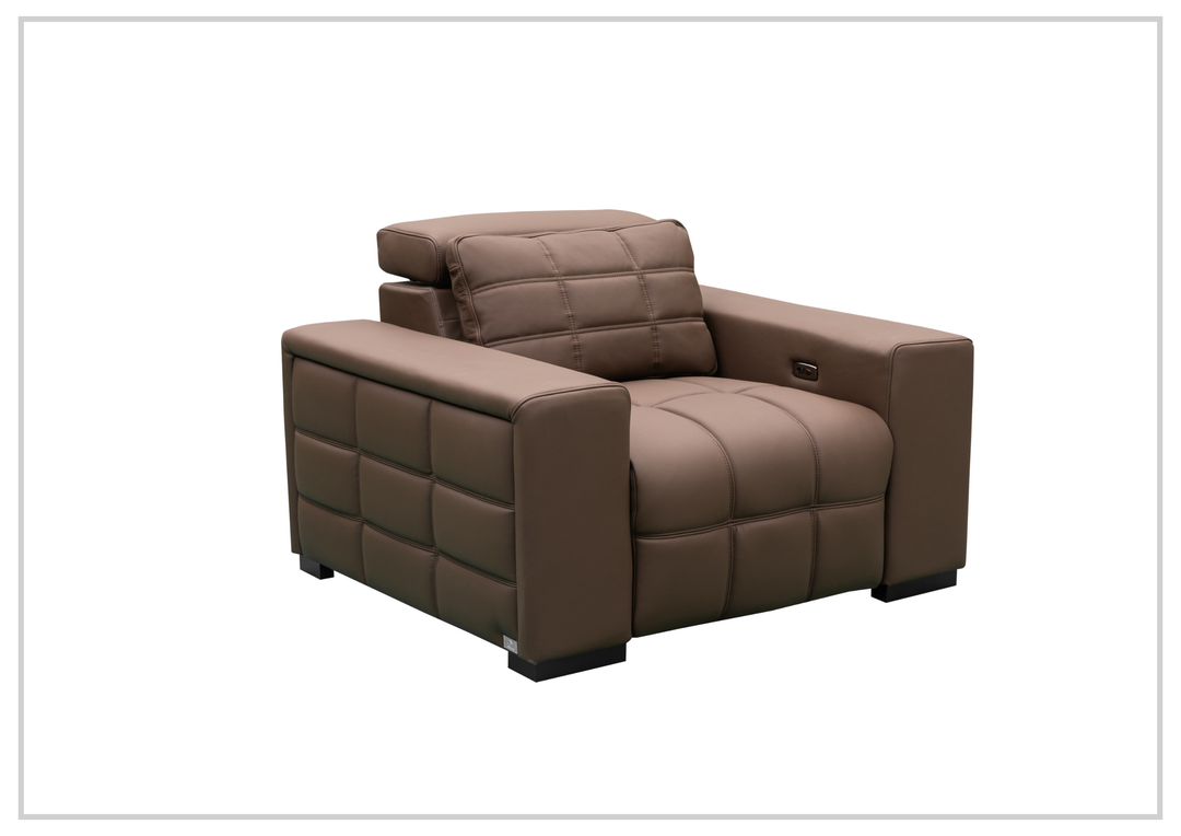 Orlano Leather Chair | Power Reclining | Sinuous Springs Seats | Klaussner - Jennihome