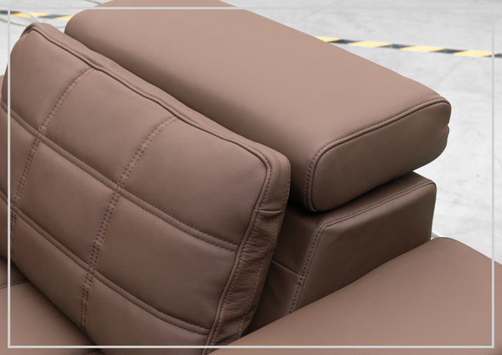 Orlano Leather Chair | Power Reclining | Sinuous Springs Seats | Klaussner - Jennihome