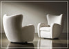 Silvi Fabric Swivel Chair | Tight Back | 360° Base | Bernhardt-Jennihome 