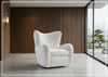 Silvi Fabric Swivel Chair | Tight Back | 360° Base | Bernhardt