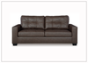 Gio Italia Bellagio Leather Sofa With Track Arms