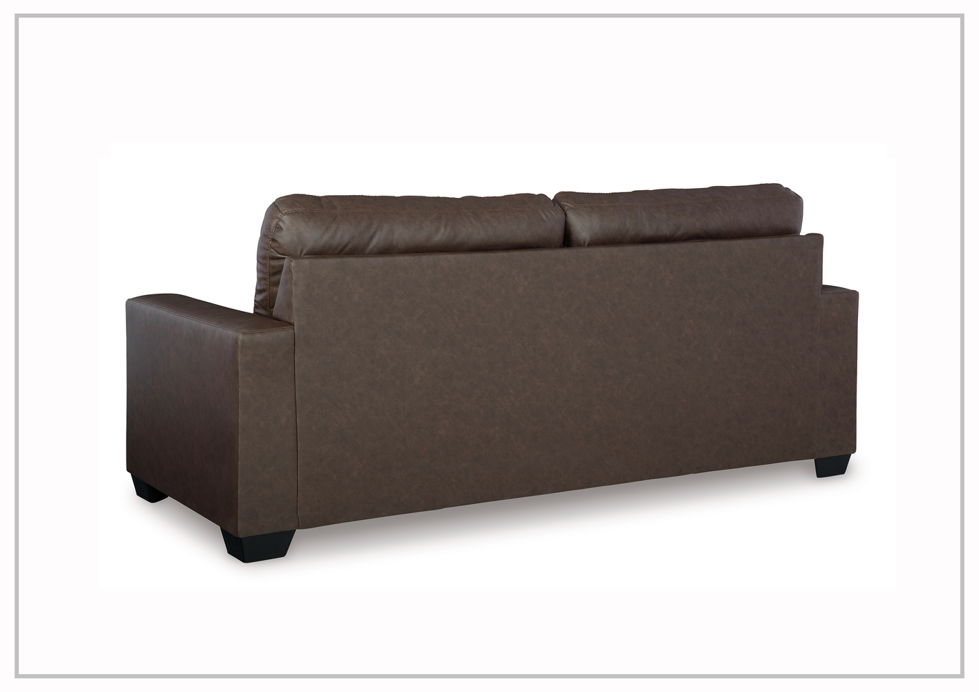 Gio Italia Bellagio Queen Faux Leather Sleeper Sofa