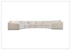 Soleil Fabric Sectional Sofa | Box Edge Pillows | Hidden Feet | Bernhardt-Jennihome