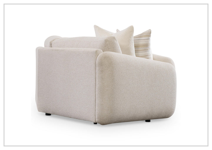 Soleil Fabric Sectional Sofa | Box Edge Pillows | Hidden Feet | Bernhardt-Jennihome