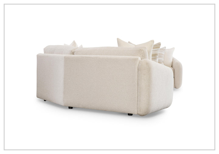 Soleil Fabric Sectional Sofa | Box Edge Pillows | Hidden Feet | Bernhardt-Jennihome