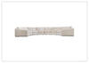 Soleil Fabric Sectional Sofa | Box Edge Pillows | Hidden Feet | Bernhardt-Jennihome