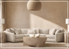 Soleil Fabric Sectional Sofa | Box Edge Pillows | Hidden Feet | Bernhardt-Jennihome