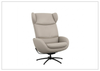 Stella Recliner Chair and Ottoman | Rocking Glide Swivel Base | Fjords
