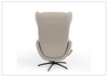Stella Recliner Chair and Ottoman | Rocking Glide Swivel Base | Fjords