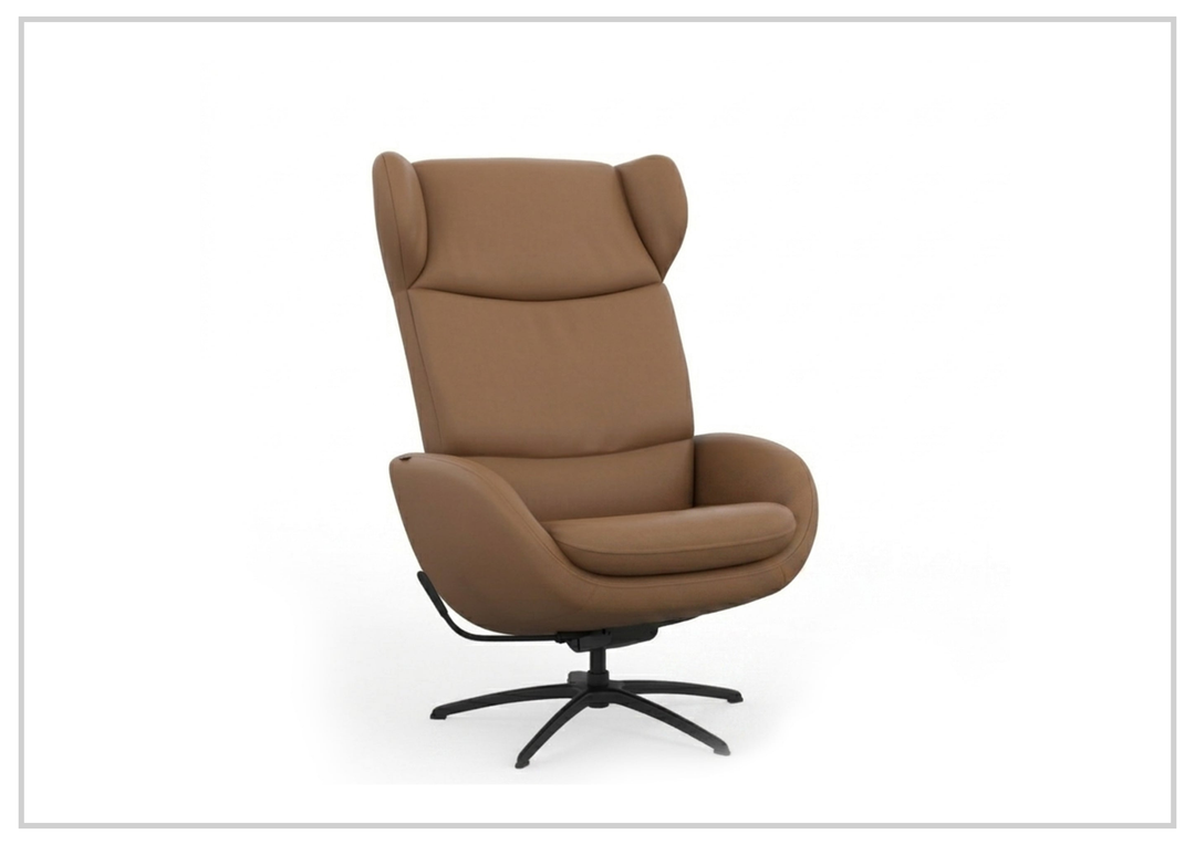 Stella Recliner Chair and Ottoman | Rocking Glide Swivel Base | Fjords