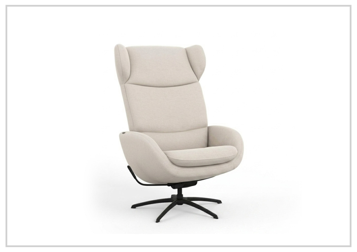 Stella Recliner Chair and Ottoman | Rocking Glide Swivel Base | Fjords