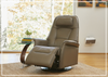 Fjords Stockholm Power Recliner Chair with Swivel Base (Small & Large)-Jennihome