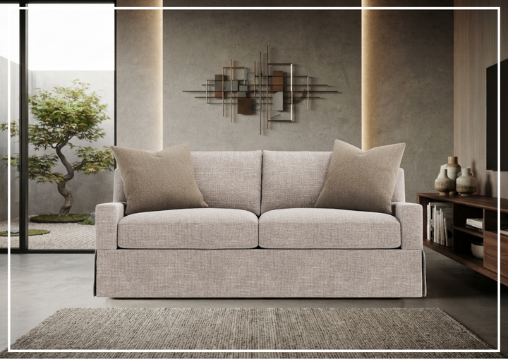 Sutton Fabric Loveseat | Low Track Arms & Box-Edge Back | Bernhardt-Jennihome