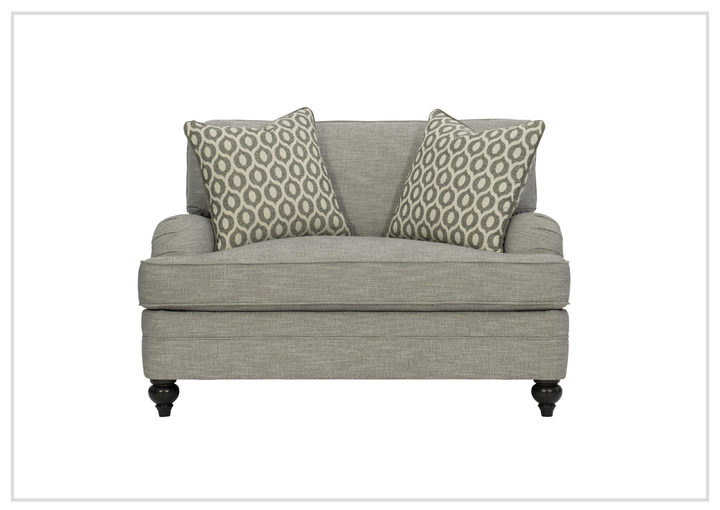 Tarleton Fabric Chair And A Half | Curved Arms | Bernhardt
