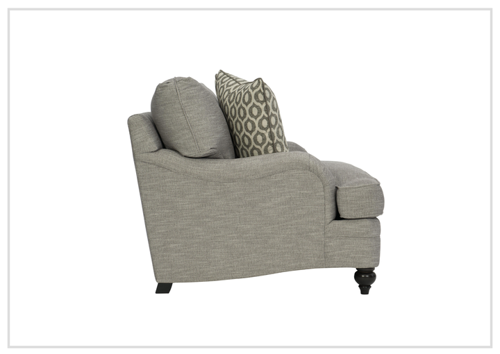 Tarleton Fabric Chair And A Half | Curved Arms | Bernhardt