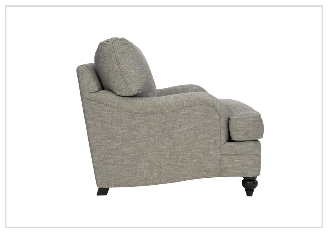 Tarleton Fabric Chair And A Half | Curved Arms | Bernhardt