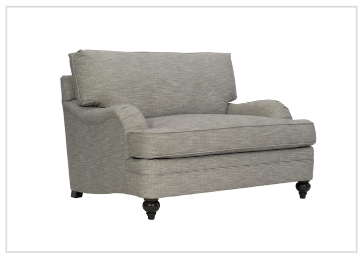 Tarleton Fabric Chair And A Half | Curved Arms | Bernhardt