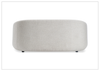 Devon White Fabric Sofa | Padded Track Arm | Bench Cushion | Bernhardt