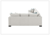Tess 3-Piece Queen Sleeper Sectional | Track Arms | Gio Italia - Jennihome