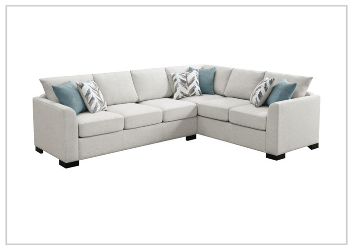Tess 3-Piece Queen Sleeper Sectional | Track Arms | Gio Italia