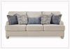 Gio Italia Trenton Queen Fabric Sleeper Sofa in Linen