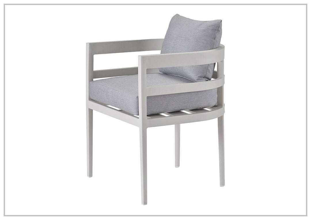 Coastal Living South Beach Outdoor Gray Dining Chair-Jennihome