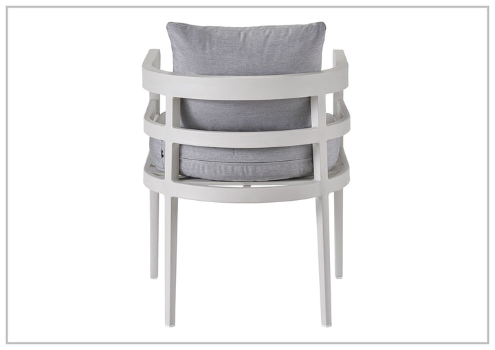 Coastal Living South Beach Outdoor Gray Dining Chair-Jennihome