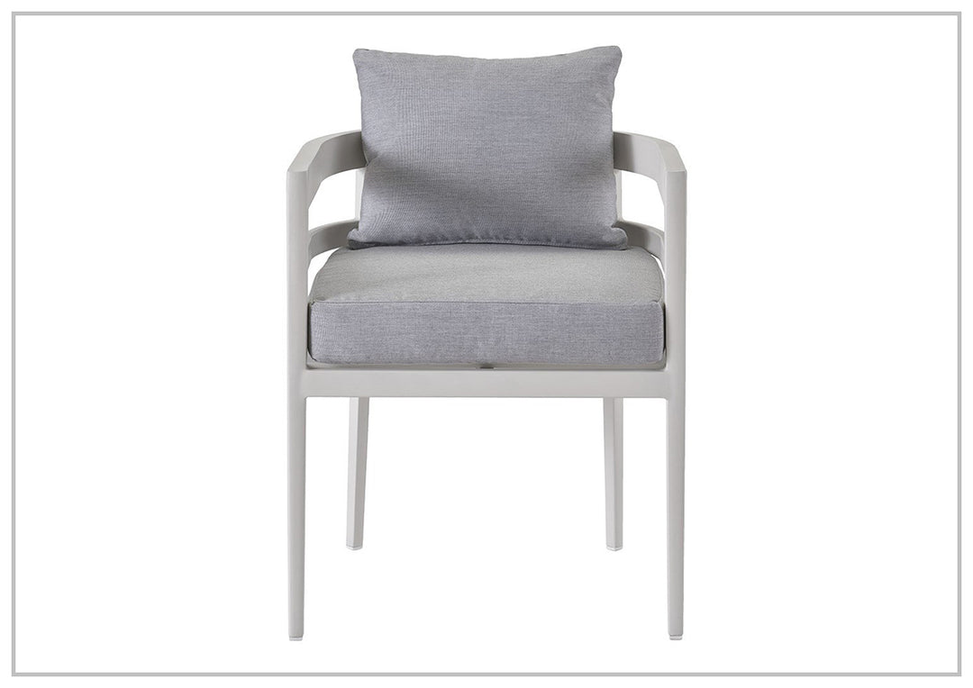 Coastal Living South Beach Outdoor Gray Dining Chair-Jennihome